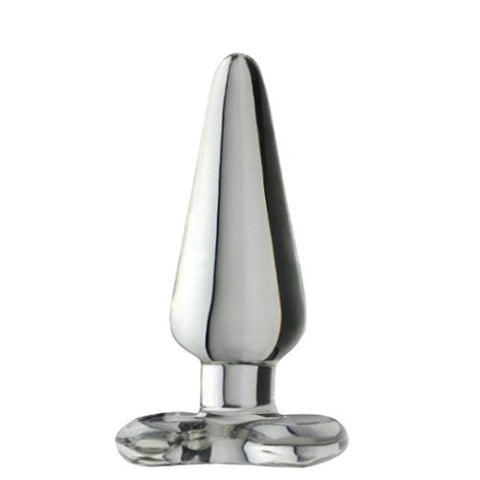Spartacus Enterprises Borosilicate Glass Spade Anal Plugs Medium Temperature Play - Butt Plugs