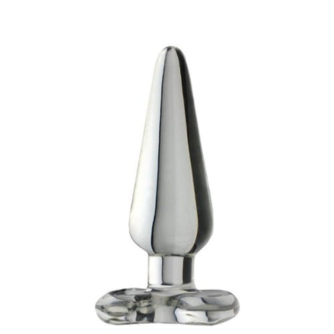 Spartacus Borosilicate Glass Spade Anal Plugs Small Temperature Play - Butt Plugs