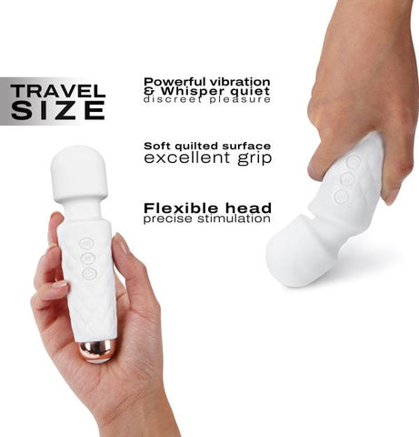 DORCEL Mini Wanderful Portable Clitoral Vibrator 8 Speed 20 Vibration Modes - Body Wands