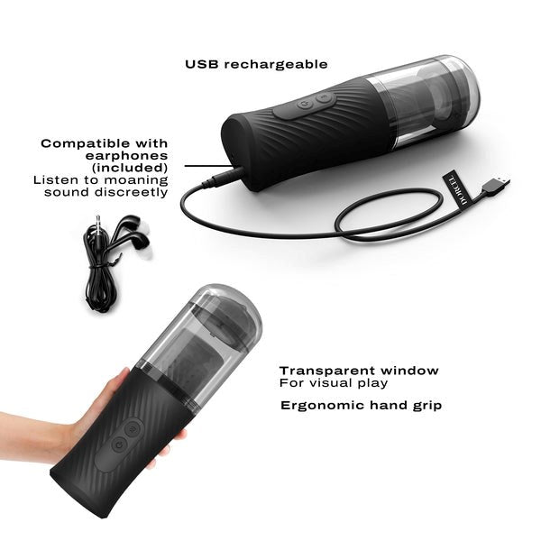 DORCEL Mountable Automatic Masturbator Thrust Blow - - Masturbators and Strokers
