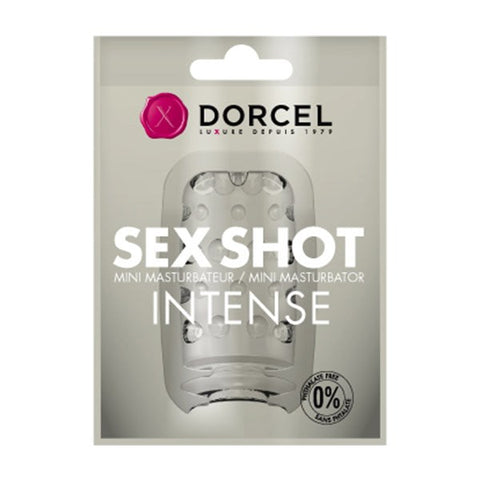 DORCEL Pleasure Pocket Disposable Textured Masturbation Sleeve with 90 Tongues - Masturbators and Strokers