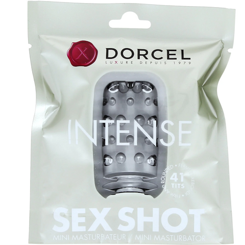DORCEL Pleasure Pocket Disposable Textured Masturbation Sleeve with 90 Tongues - Masturbators and Strokers