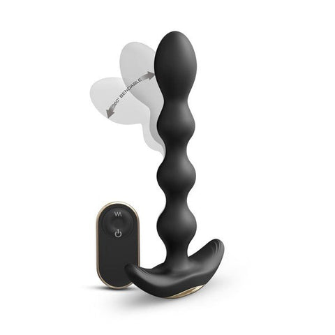Marc Dorcel Toys Flexible Vibrating Anal Pleasure Beads with Bendable Design - Anal Beads and Balls