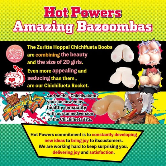 EXE Dark Boobs Chichi Yaketa Big & Soft Sex Toy - - Masturbators and Strokers