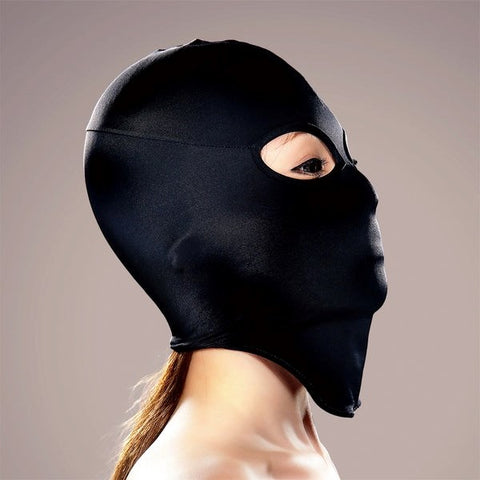 EXECUTE Breathable Fetish Mask for Sensual Exploration with Eye Holes - Masks And Blindfolds
