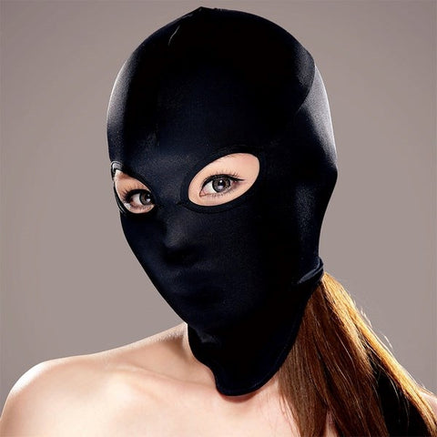 EXECUTE Breathable Fetish Mask for Sensual Exploration with Eye Holes - Masks And Blindfolds