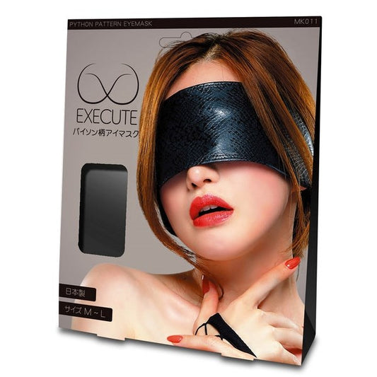 EXECUTE Python Pattern Eye Mask For BDSM Play - - Masks And Blindfolds