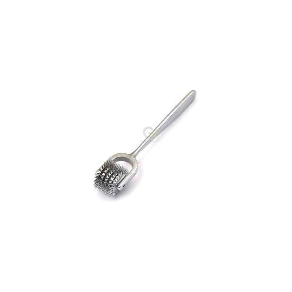 Five Head Pin Steel Wartenburg Wheels Male Sex Rings - - Electro Sex