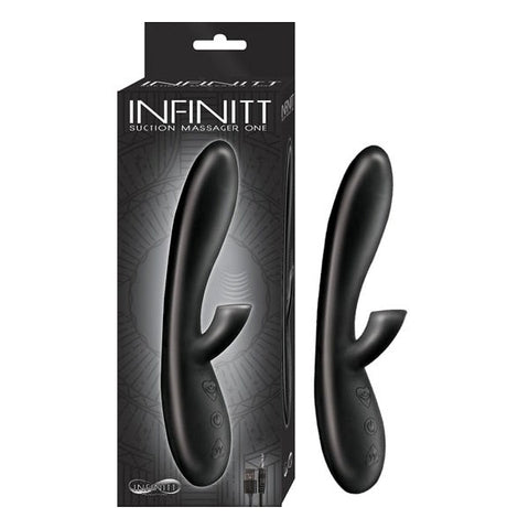 Nasstoys INFINITT Suction Massager One Dual G Spot and Clitoral Vibrator - G-Spot Vibrators