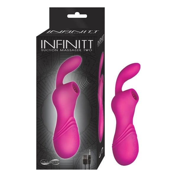 INFINITT Suction Massager Two - 12 Vibrating and Sucking - - Clit Ticklers and Pulsators