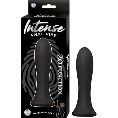 Nasstoys INTENSE Anal Vibe 20 Function Waterproof 100% Silicone Rechargeable - Anal Vibrators
