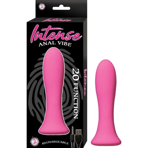 Nasstoys INTENSE Anal Vibe 20 Function Waterproof 100% Silicone Rechargeable - Anal Vibrators