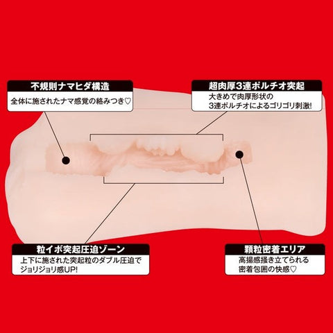 Exe and King Minami Kojima Textured Intimate Stroker Male Masturbator - Masturbators and Strokers