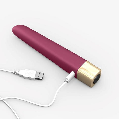 Love To Love Delight Me Straight Flat Tipped Vibrator 16 Vibration Modes - Bullet Vibrators