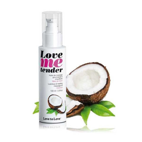 Love To Love Me Tender Warming Massage Oil Mojito Flavored - Massage Oils and Lubricants