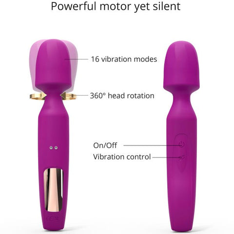 Love To Love R Evolution Vibrating 3 In 1 Sex Wand with Interchangeable Heads - Body Wands