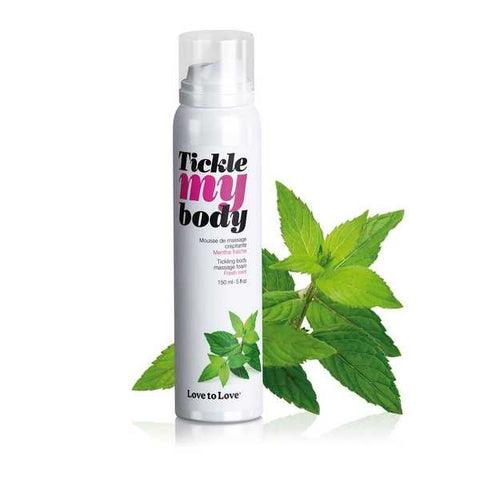 Love To Love Tickle My Body Massage Foam Coconut Scented Intimate - Massage Oils and Lubricants