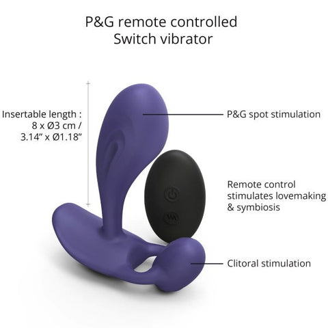 Love To Love Witty SWITCH Sex Toy Prostate G Spot Vibrator Remote Control - Prostate Toys