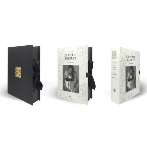 Maison Close Crotchless Lace Thong Body Gift Box with Adjustable Straps - Teddies and Bodysuits