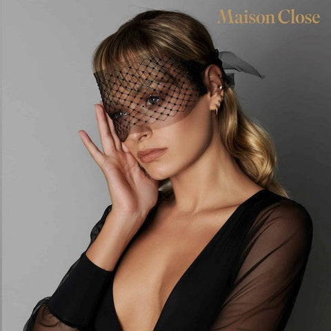 Maison Close Glittering Mesh Eyemask Captivating Encounters Transparent Mesh - Masks And Blindfolds