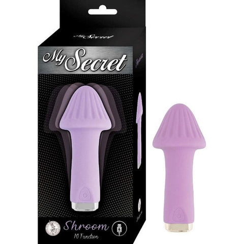 Nasstoys MY SECRET Shroom Shaped Bullet Vibrator with 10 Vibration Modes - Bullet Vibrators