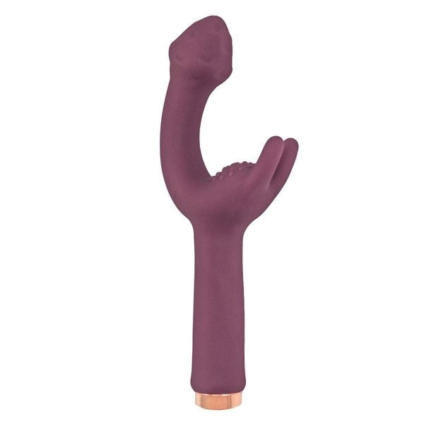 MYSTIQUE G-Spot With Clitoral Stim Dual Motors - - G-Spot Vibrators