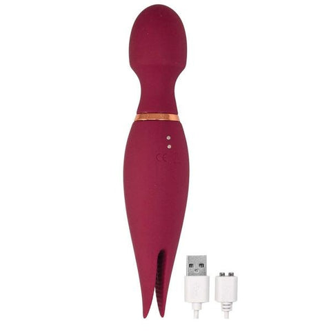 Nasstoys MYSTIQUE Magic Vibe Waterproof 10 Gyrating Patterns Dual Motor - Body Wands