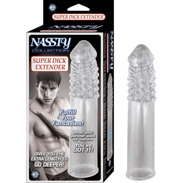 NASSTY COLLECTION Super Stretchy Dick Extender - - Pumps, Extenders and Sleeves