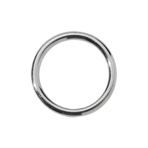 Spartacus Enterprises Premium Nickel Plated Pleasure Ring Metal Cock Ring - Steel Cock Rings