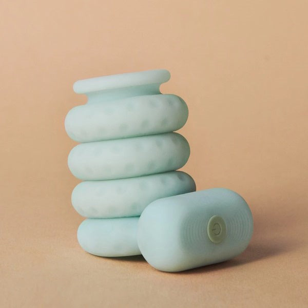 OHNUT Vibrating Buffer Cock Rings For Painless Sex - - Vibrating Cock Rings