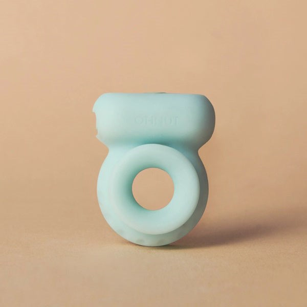 OHNUT Vibrating Buffer Penis Ring To Limit Insertion Length - - Vibrating Cock Rings