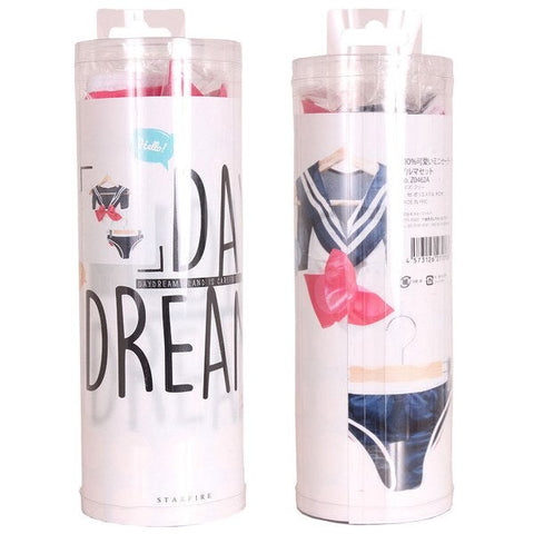 Starfire Daydream Alluring Nautical Inspired Sailor Bloomers Set and Pink Ribbon - G-Strings, Panties and Shorts
