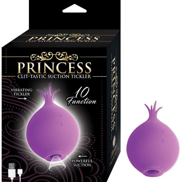PRINCESS CLIT-TASTIC Air Pulse Technology Suction Tickler - - Clit Ticklers and Pulsators