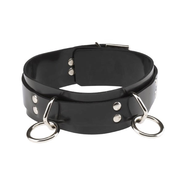 Rubberline Locking Bondage Collar Toy Sale Now On - - Collars and Leads