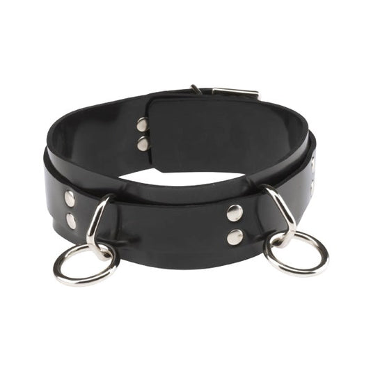 Rubberline Locking Bondage Collar Toy Sale Now On - - Collars and Leads