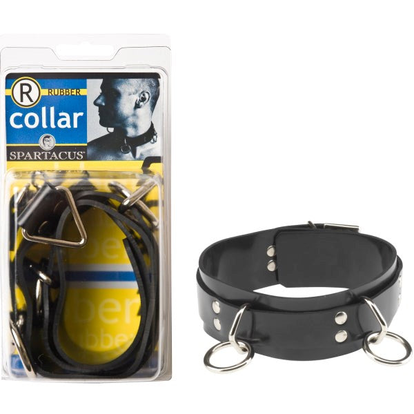 Rubberline Locking Bondage Collar Toy Sale Now On - - Collars and Leads