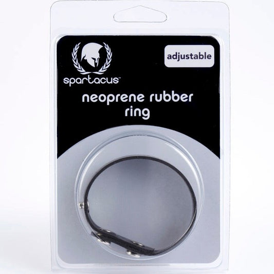 Rubberline Neoprene 3-Snap C-Ring Bondage Accessory - - Cock Rings