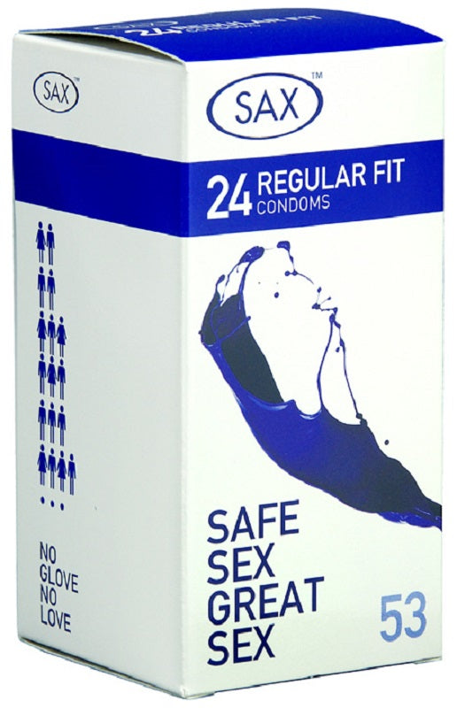 24 Regular Fit Condoms - - Condoms