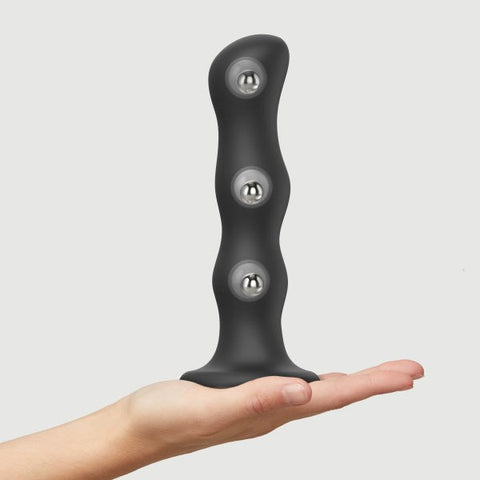 Strap On Me Dildo Plug With Geisha Balls XL with Internal Ball Movement - Anal Dildos