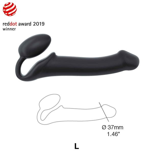 STRAP-ON-ME Semi-Realistic Cum Squirting Dildo - Large - - Realistic Dildos