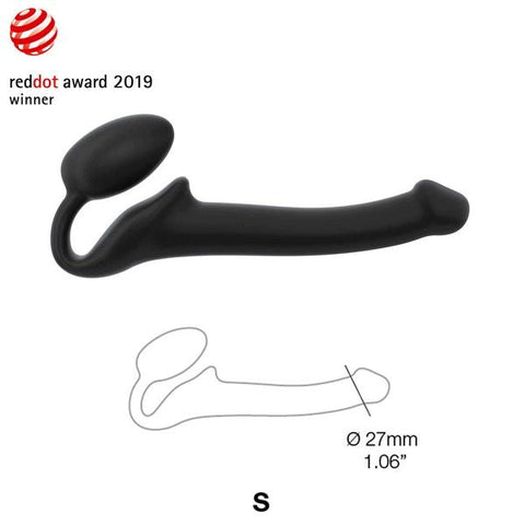 STRAP ON ME Silicone Bendable Strap On Small Strapless Dual Stimulation - Strap On Sextoys