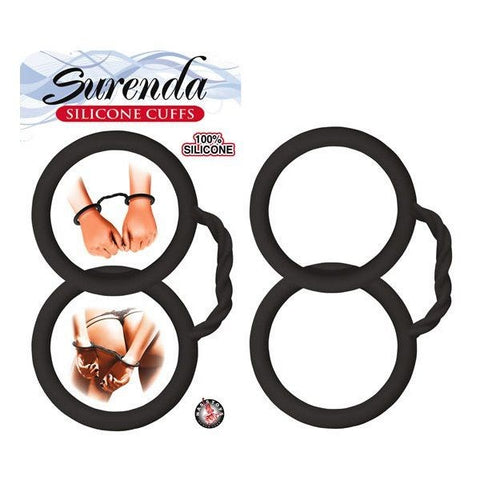 Nasstoys Surenda Silicone Cuffs Waterproof Stretchy Bondage Restraints - Cuffs And Restraints