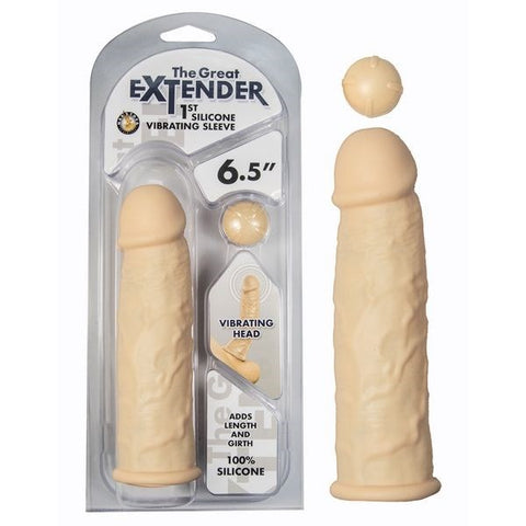 Nasstoys THE GREAT EXTENDER 1st Silicone Vibrating Penis Sleeves - Pumps, Extenders and Sleeves
