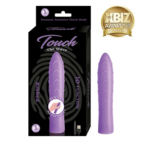 Nasstoys TOUCH The Wave Pressure Sensitive Button Activated Vibrator - Bullet Vibrators