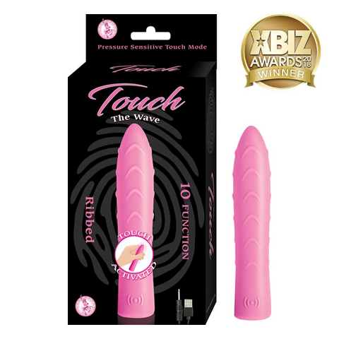 Nasstoys TOUCH The Wave Pressure Sensitive Button Activated Vibrator - Bullet Vibrators