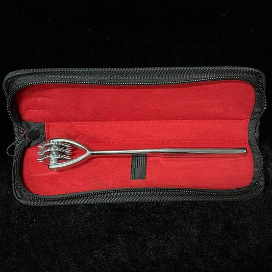 Triple Pin Steel Wartenburg Wheel Get Erection Rings - - Electro Sex