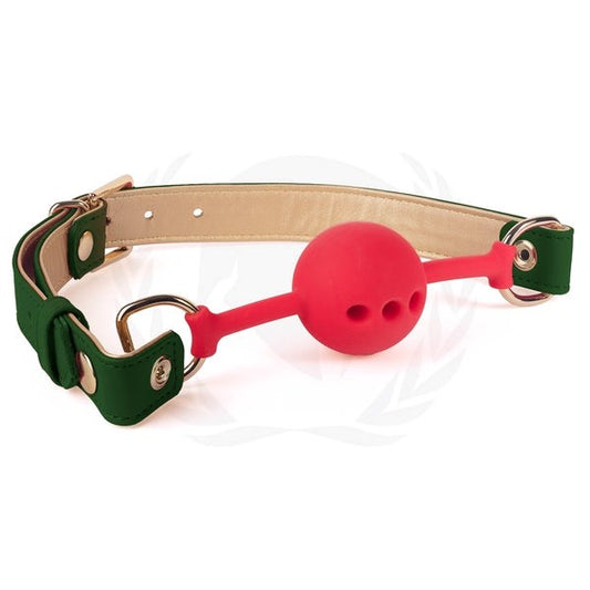 VEGAN Breathable Gag Primal Sex Muzzle - - Bondage Gags and Bits