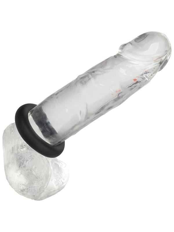 California Exotics Alpha Liquid Silicone Prolong Medium Stretchy Cock Ring - - Stretchy Cock Rings