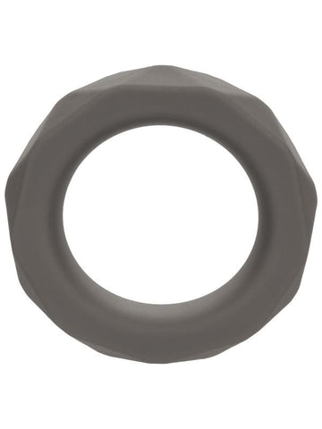 California Exotics Alpha Liquid Silicone Prolong Prismatic Cock Ring - Stretchy Cock Rings