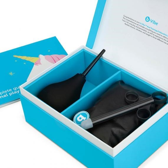 B Vibe Anal Training 7 Piece Kit Progressive Butt Plug Education Set - - Sex Kits